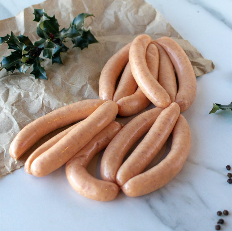 Holly English Pork Breakfast Sausages per kilo HollyFresh