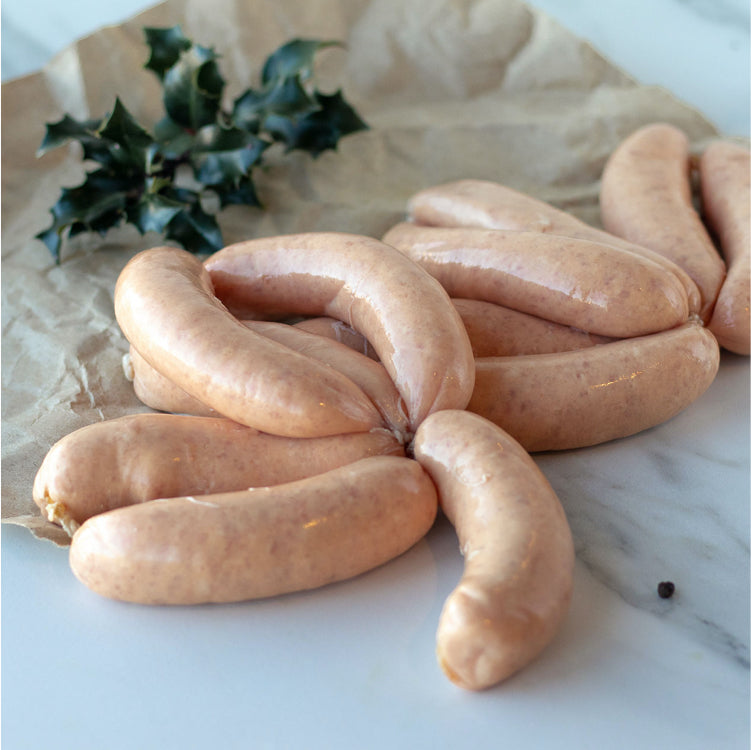 Holly English Pork Sausages per kilo HollyFresh